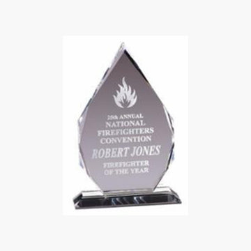 Crystal Teardrop on Crystal Base Medium