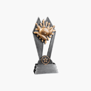 Bowling Sun Ray Award 8"