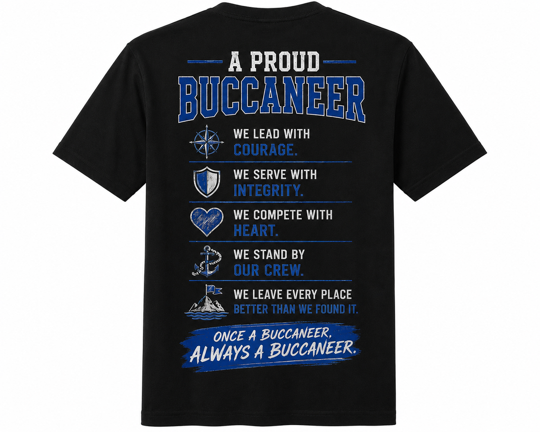 A Proud Buccaneer Port & Company 50/50 T-Shirt