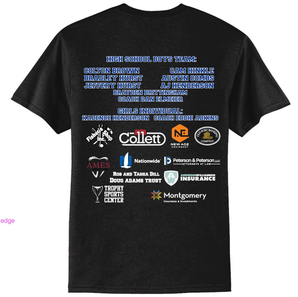 Xenia Bowling 2026 Nationals Port & Co 50/50 T-Shirt