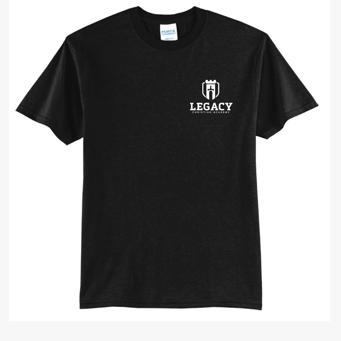 New Legacy Christian Academy Port & Company 50/50 T-Shirt