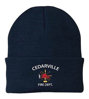 Cedarville Fire Department CP90 Port & Co Knit Cap - Embroidered