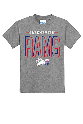 Greenview cheer spirit wear Port & Company Youth Core Blend Tee