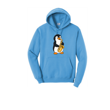 2026 Saxophone Port & Co 50/50 Hooded Sweatshirt