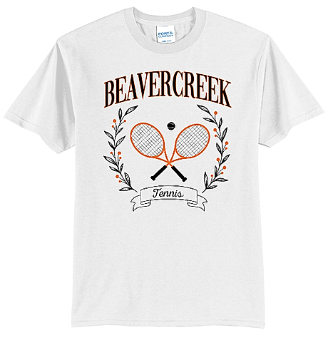 Beavercreek Tennis Port & Company Core Blend Tee (A)