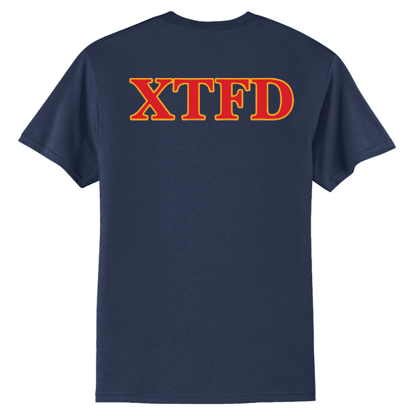 Xenia Twp Fire Department PC55 Port & Company Core Blend Tee