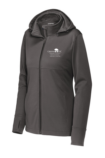 LST980 - Sport-Tek Women's Hooded Soft Shell Jacket