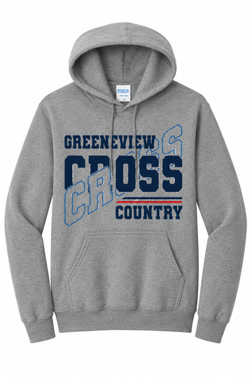 Greenview Cross Country Port & Co 50/50 Hooded Sweatshirt