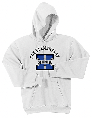 Cox Elementary Port & Company Core Fleece Pullover Hooded Sweatshirt (Arch)