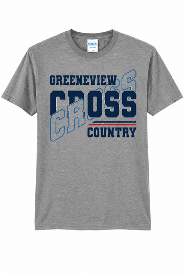 Greenview Cross Country Port & Co 50/50 T-Shirt