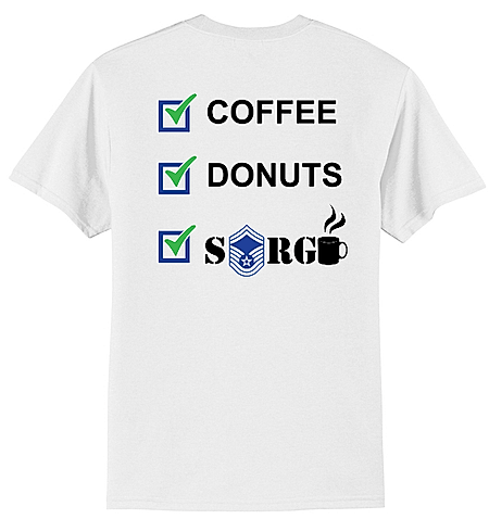Beavercreek JROTC Port & Co 50/50 T-Shirt Sippin'
