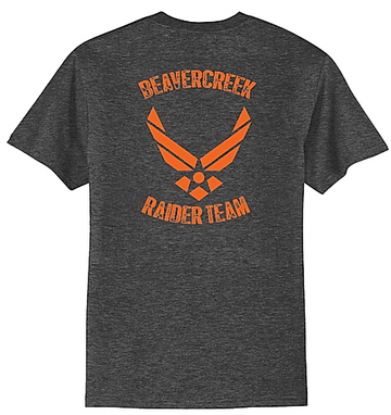 Beavercreek JROTC Port & Co 50/50 T-Shirt Raider