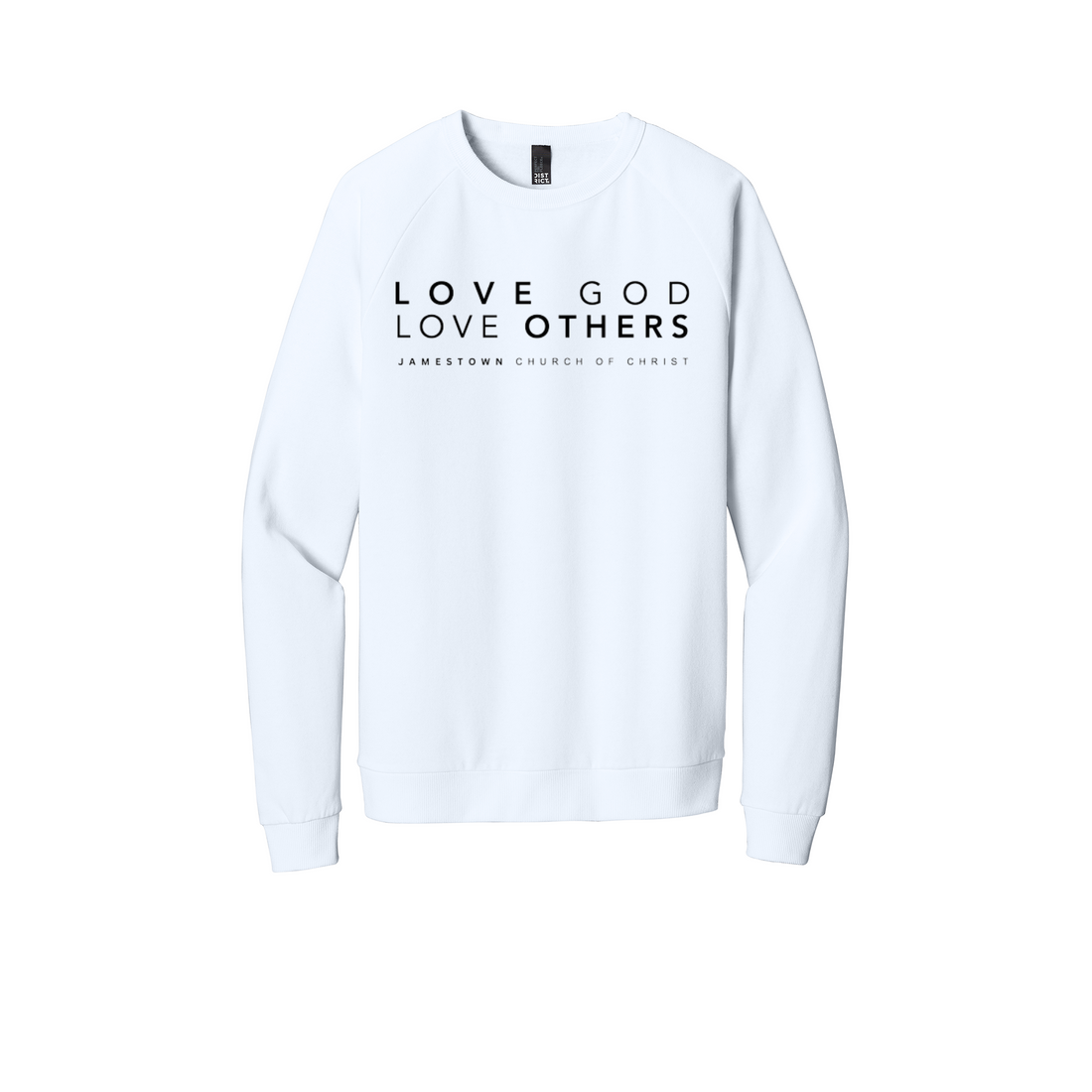 Jamestown Church of Christ District Perfect Tri Fleece Crewneck Sweatshirt DT1304 (Design A)