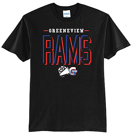 Greenview Cheer Spirit Wear Port & Co 50/50 T-Shirt