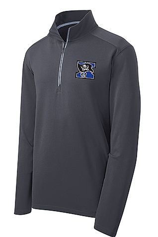 Cox Elementary Sport-Tek Sport-Wick Textured 1/4-Zip Pullover