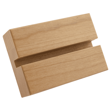 2" x 3" Alder Base with 9/32" Slot