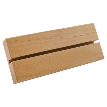 2" x 5" Alder Base with 5/32" Slot