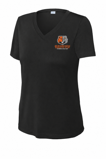 Robotics Club Sport-Tek Women's PosiCharge Competitor V-Neck Tee