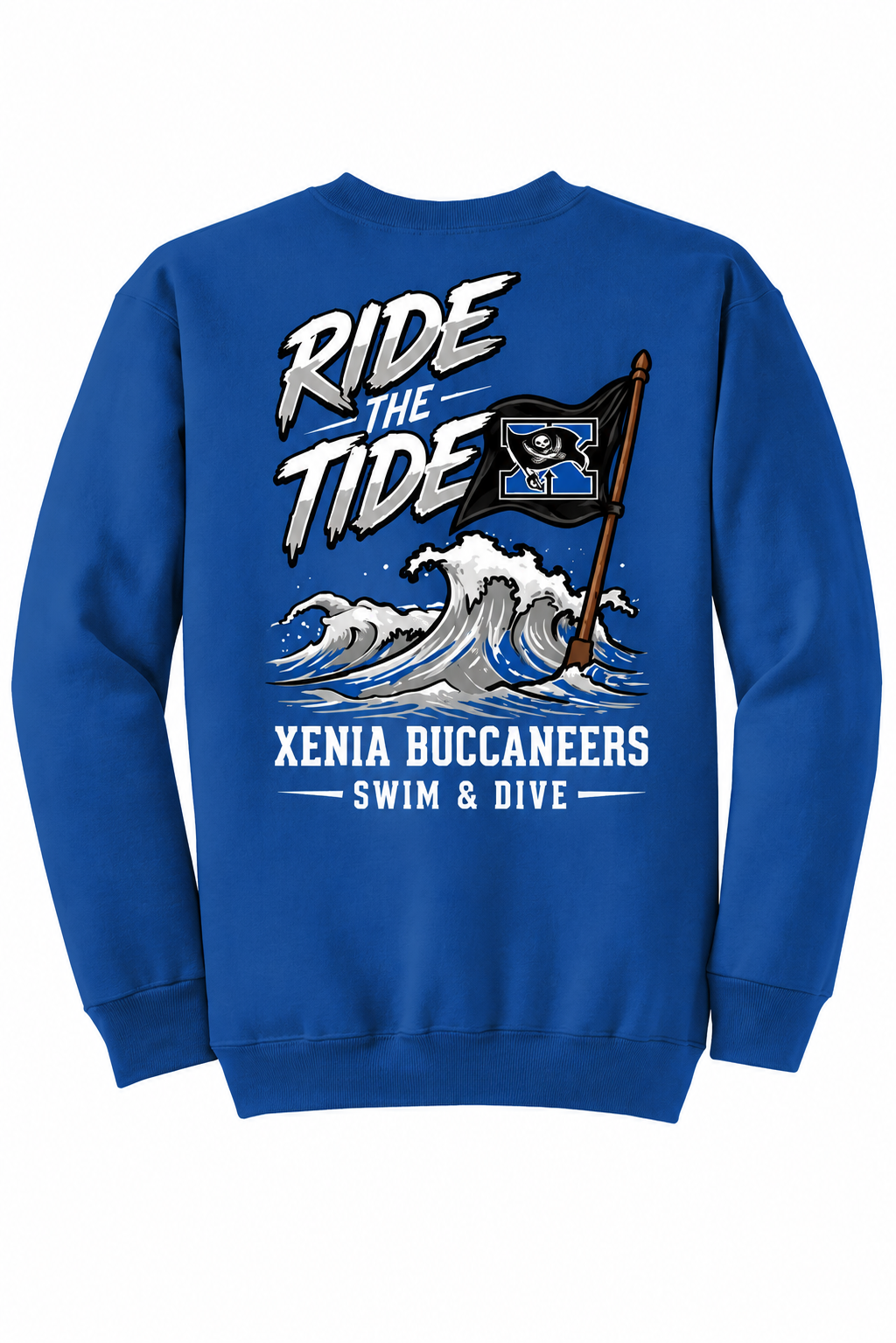 Xenia Swim Port & Co Core Fleece Crewneck Sweatshirt