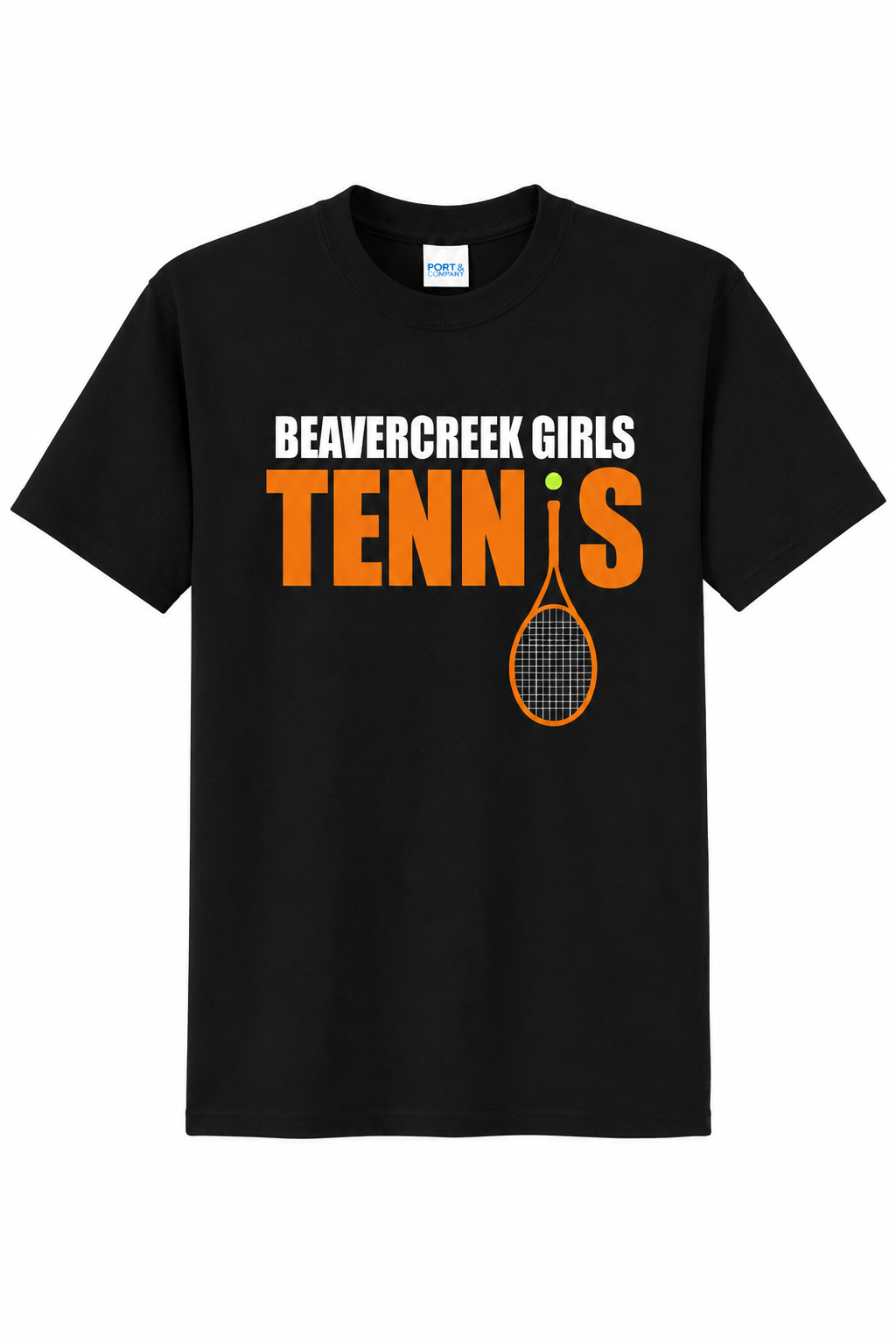 Beavercreek Girls Tennis District Perfect Tri Tee 1