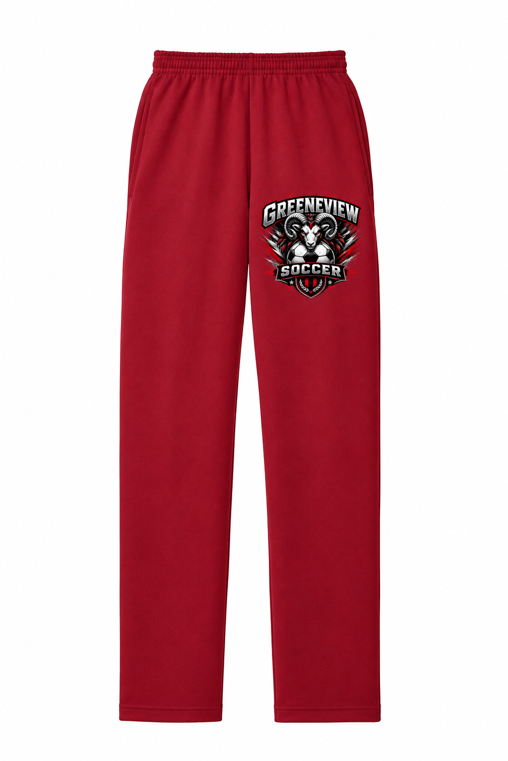 Greeneview Boys Soccer Port & Co Core Fleece Sweat pant with Pockets