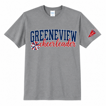 Greenview Cheerleader Port & Co 50/50 T-Shirt