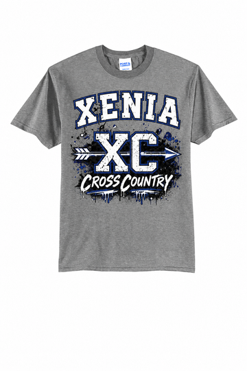 Xenia Cross Country Port & Co 50/50 T-Shirt