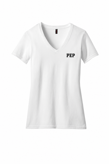 Providence Extension Program (PEP) District Women’s Perfect Blend CVC V-Neck Tee