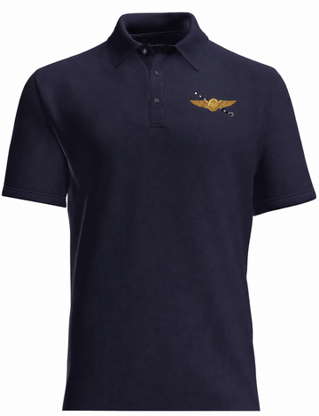 Viking SENSO Association Sport-Tek Moisture Wicking Polo Wings Logo