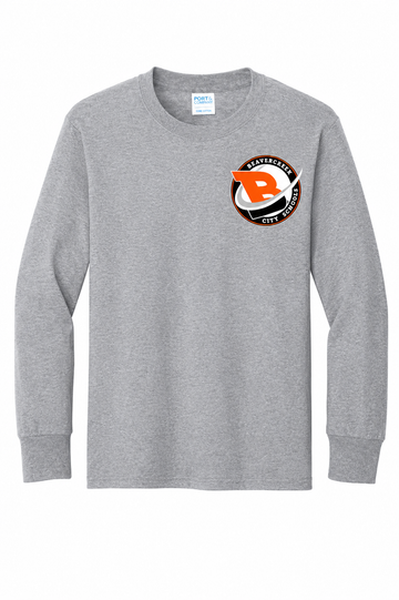 Beavercreek Spirit Wear Port & Co Youth Long Sleeve Core Cotton Tee