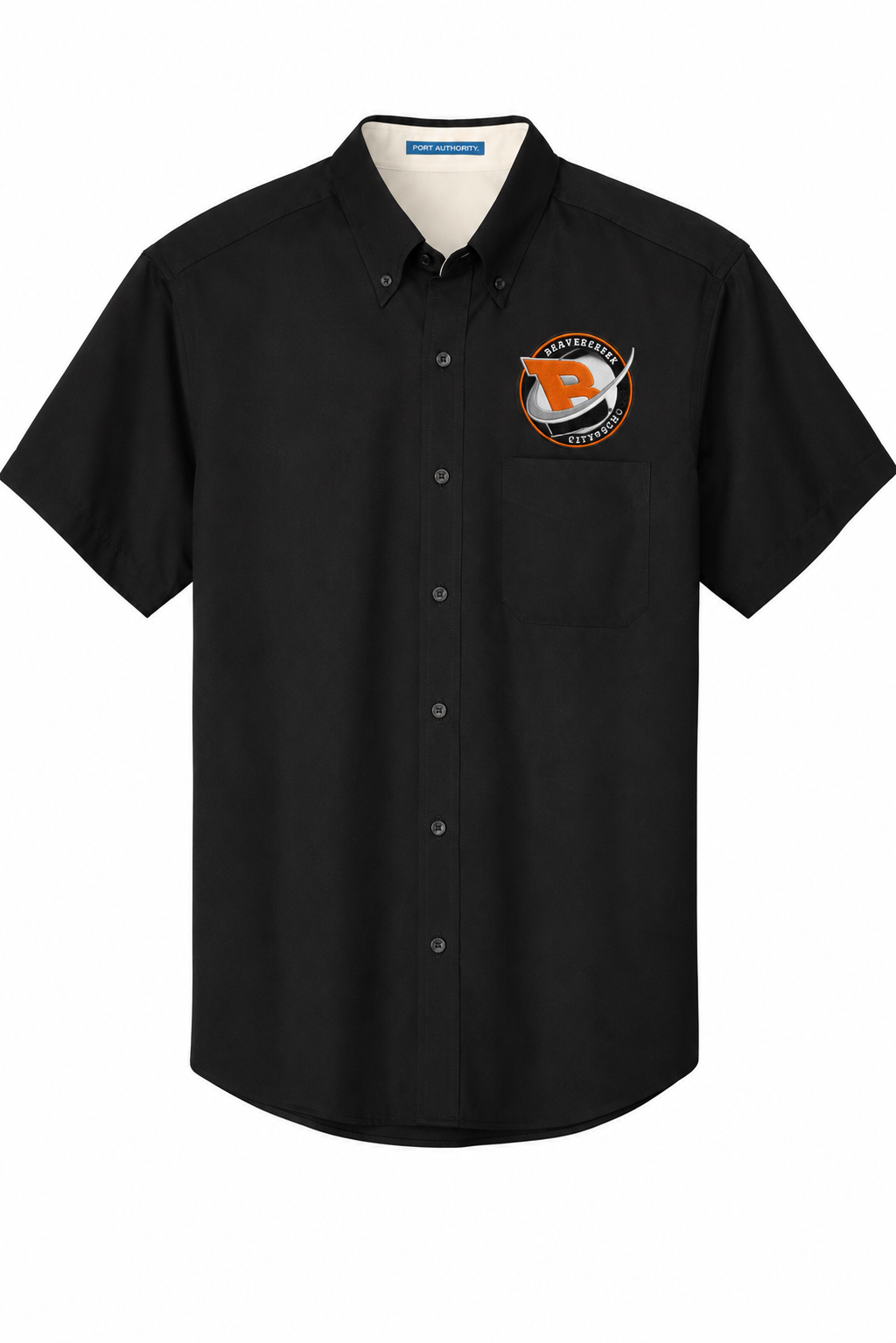 Beavercreek Spirit Wear Port Authority Short Sleeve Easy Care Shirt Embroidered