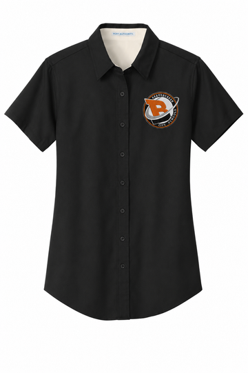Beavercreek Spirit Wear Port Authority Women's Short Sleeve Easy Care Shirt Embroidered