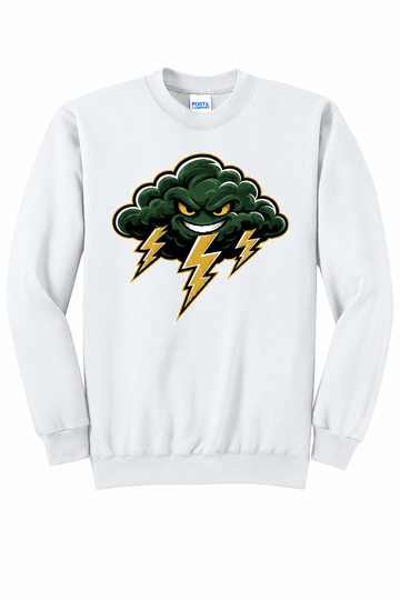Legacy Lightning Design 2 Port & Co 50/50 Crewneck Sweatshirt