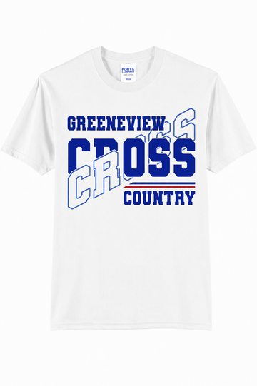 Greeneview Cross Country Port & Co 50/50 T-Shirt