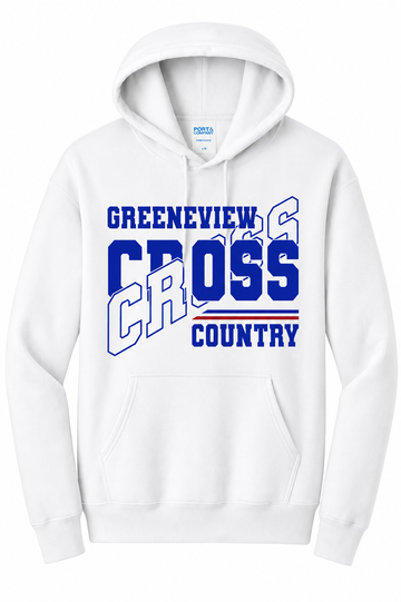 Greeneview Cross Country Port & Co 50/50 Hooded Sweatshirt