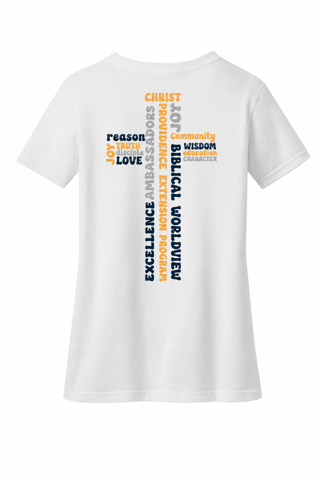 Providence Extension Program (PEP) District Women’s Perfect Blend CVC V-Neck Tee