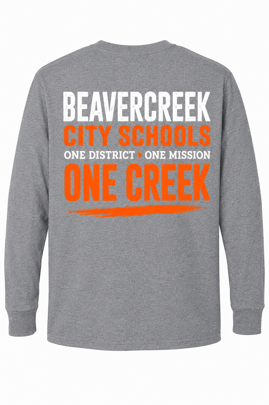 Beavercreek Spirit Wear Port & Co Youth Long Sleeve Core Cotton Tee