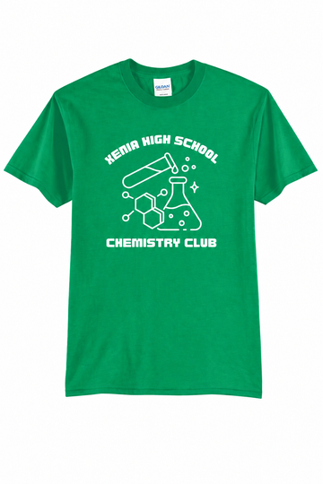 Xenia Chemistry Club Port & Co 50/50 T-Shirt