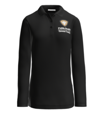 Greene Co Public Health L500LS Port Authority Women's Long Sleeve Polo