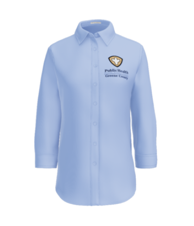 Greene Co Public Health L612 Port Authority Women's 3/4 Sleeve Shirt