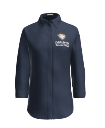 Greene Co Public Health L612 Port Authority Women's 3/4 Sleeve Shirt
