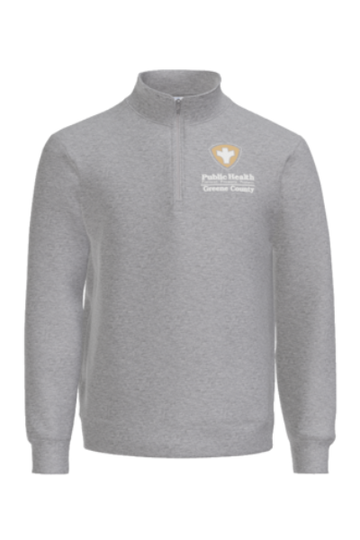 Greene Co Public Health PC850Q Port & Co 1/4-Zip Pullover Sweatshirt