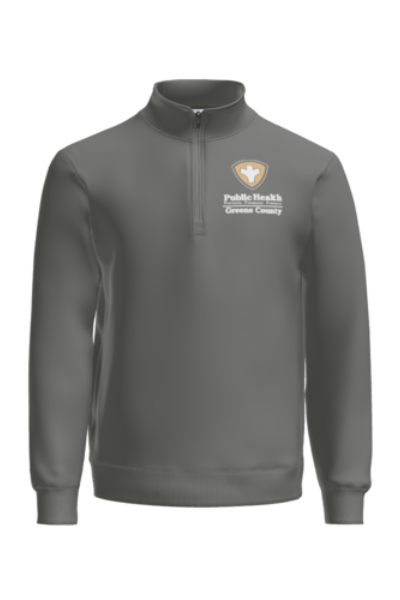 Greene Co Public Health PC850Q Port & Co 1/4-Zip Pullover Sweatshirt