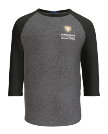 Greene Co Public Health T200 Sport-Tek Colorblock Raglan Jersey Shirt