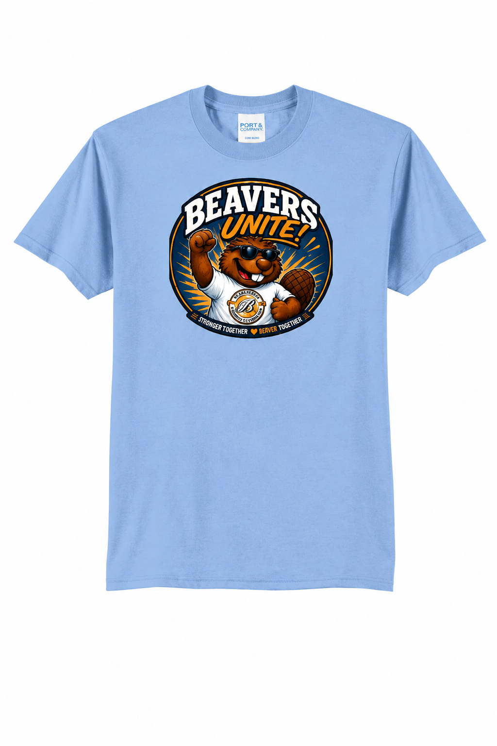 Beavers Unite! Port & Co 50/50 T-Shirt