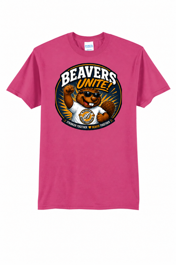 Beavers Unite! Port & Co 50/50 T-Shirt