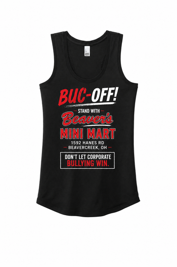 Buc-Off District Perfect Tri-Blend Women's Racerback Tank