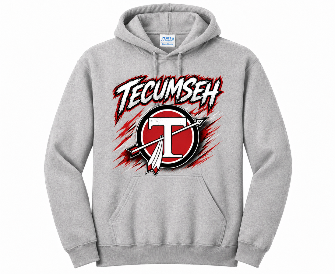 Tecumseh Port & Co 50/50 Hooded Sweatshirt