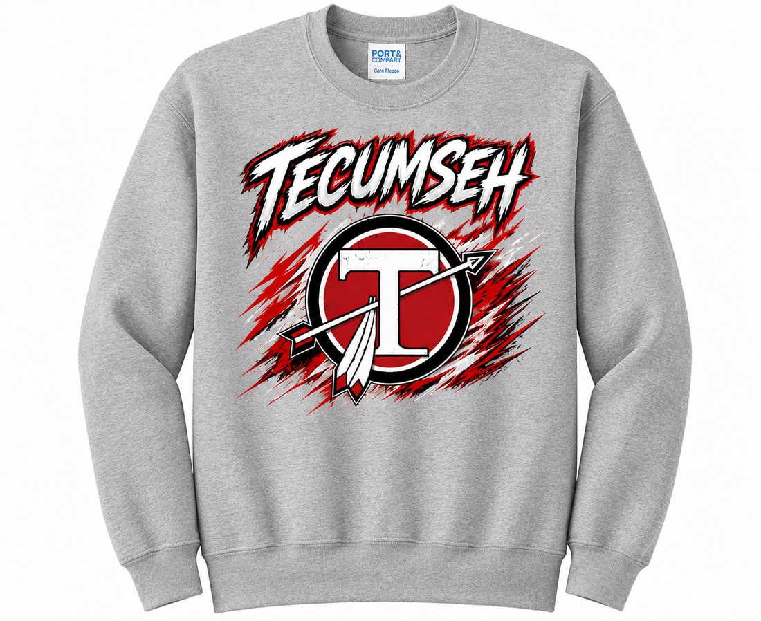 Tecumseh Port & Co 50/50 Crewneck Sweatshirt