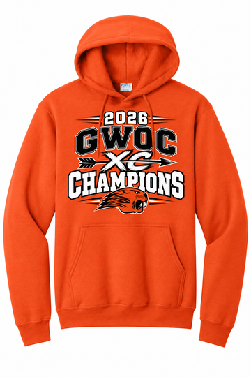 GWOC Champions 2026 Port & Co Core Fleece Pullover Hooded Sweatshirt